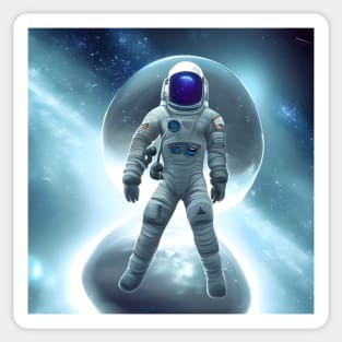 Astronaut Engineer Sticker